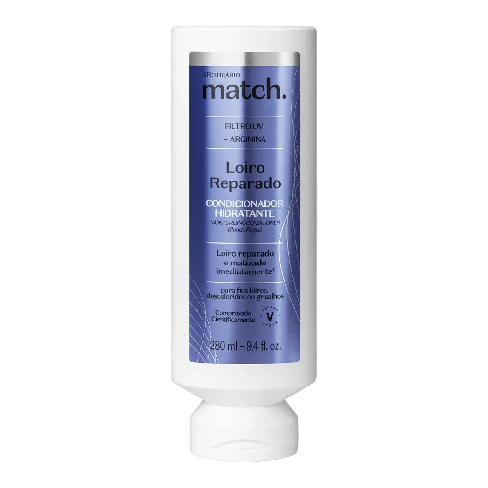 Match Condicionador Loiro Reparado 280ml