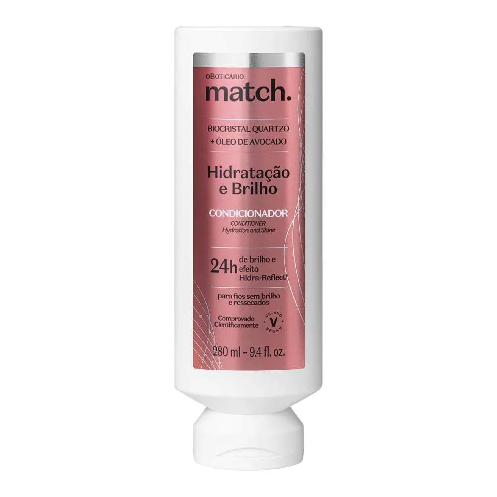 Match Condicionador Hidratação e Brilho 280ml