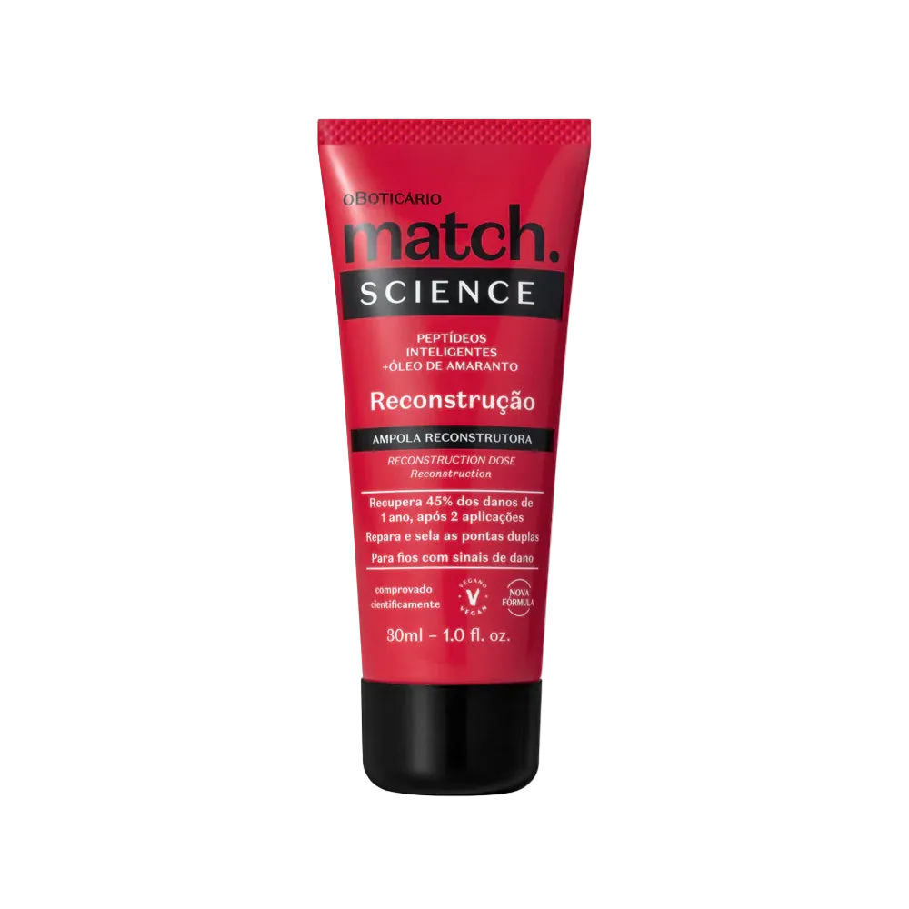 Match Ampola Capilar Science Reconstrução 30ml