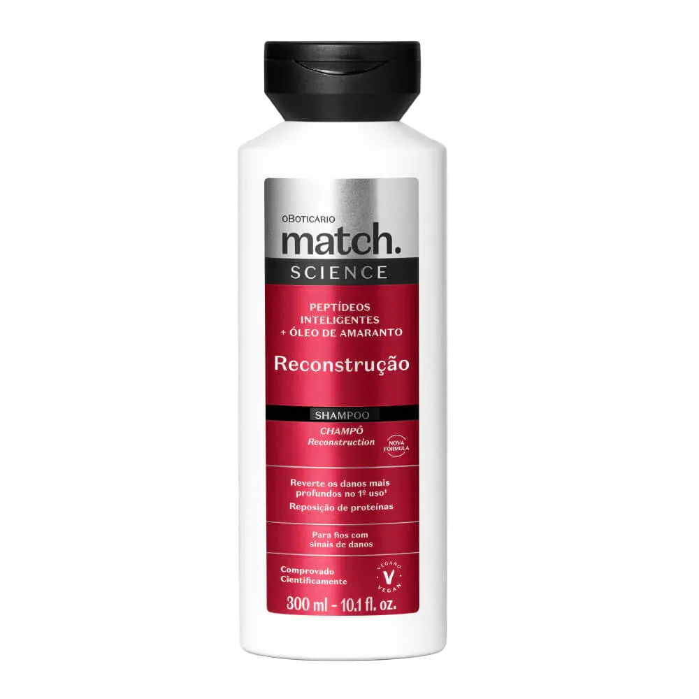Match Champô Science Reconstrução 300ml