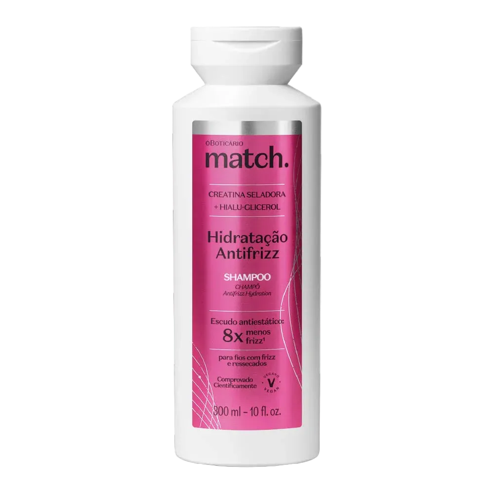 Match Champô Hidratação Antifrizz 300ml