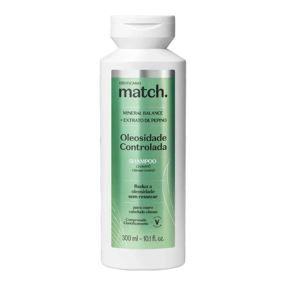 Match Champô Oleosidade Controlada 300ml