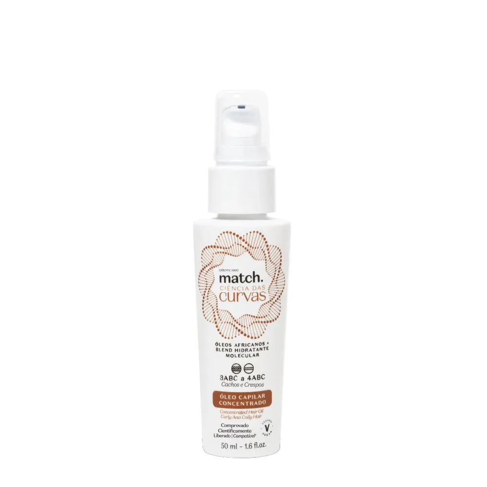 Match Óleo Multibenefícios Ciência das Curvas 50ml