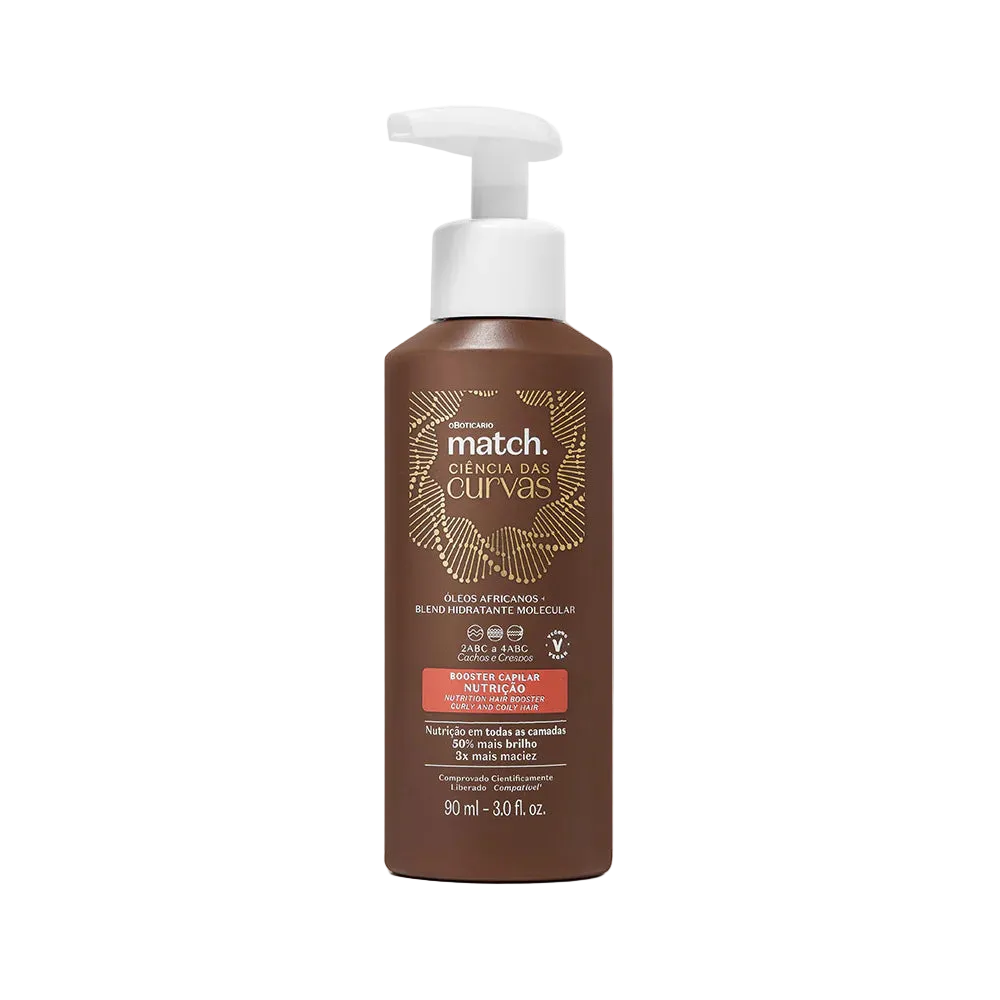 Match Booster Reconstrução Capilar Ciência das Curvas 90ml