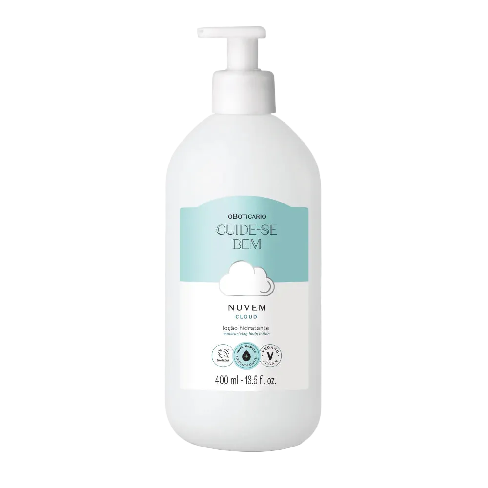 Cuide-se Bem Loção Hidratante Corporal Nuvem 400ml