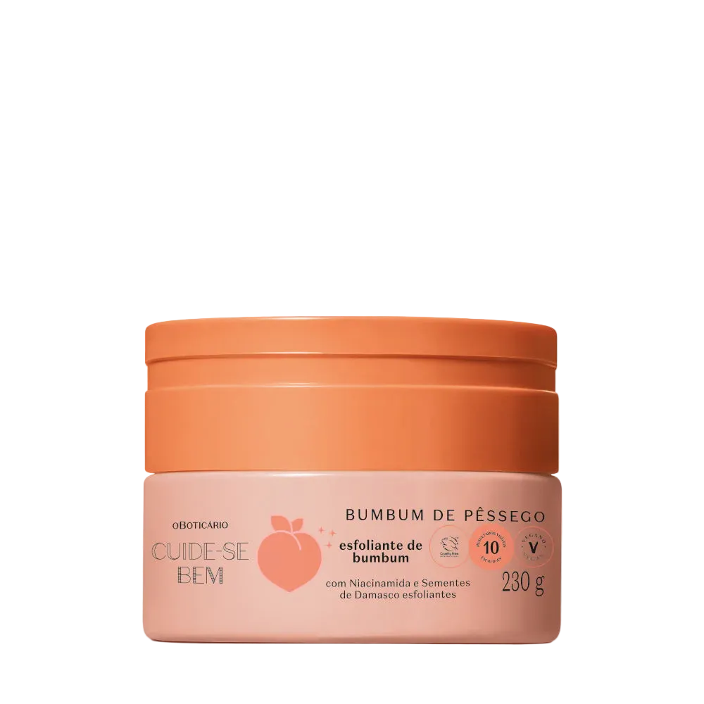Cuide-se Bem Creme Esfoliante Corporal Pessegura 230g