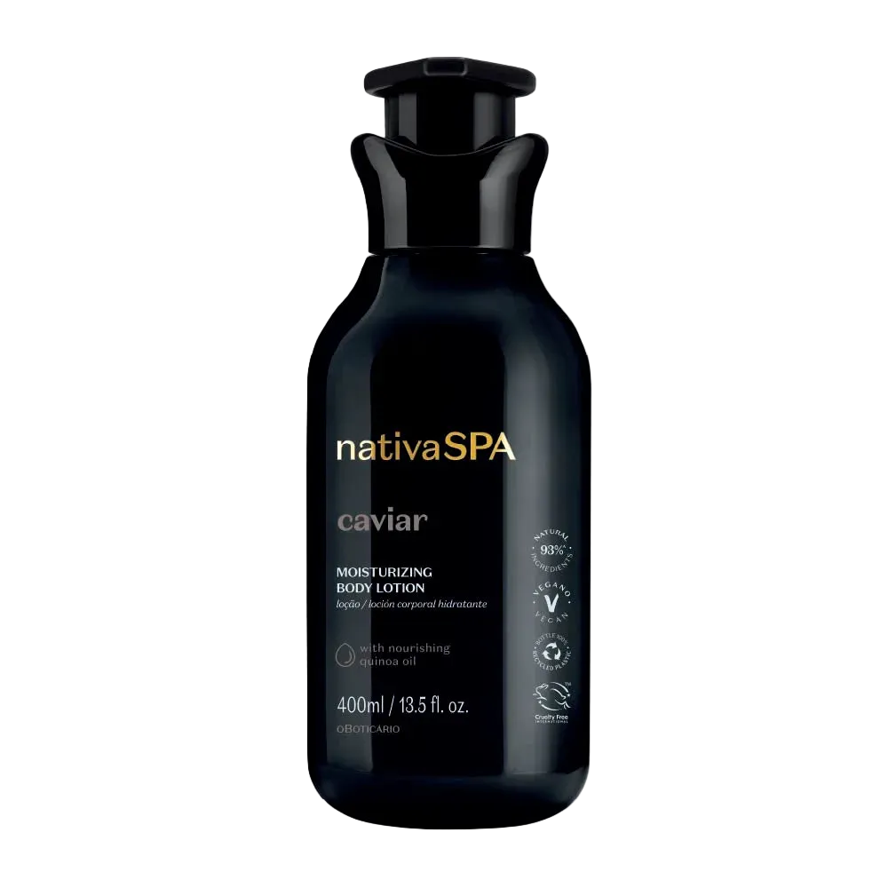 Nativa SPA Loção Hidratante Corporal Caviar 400ml