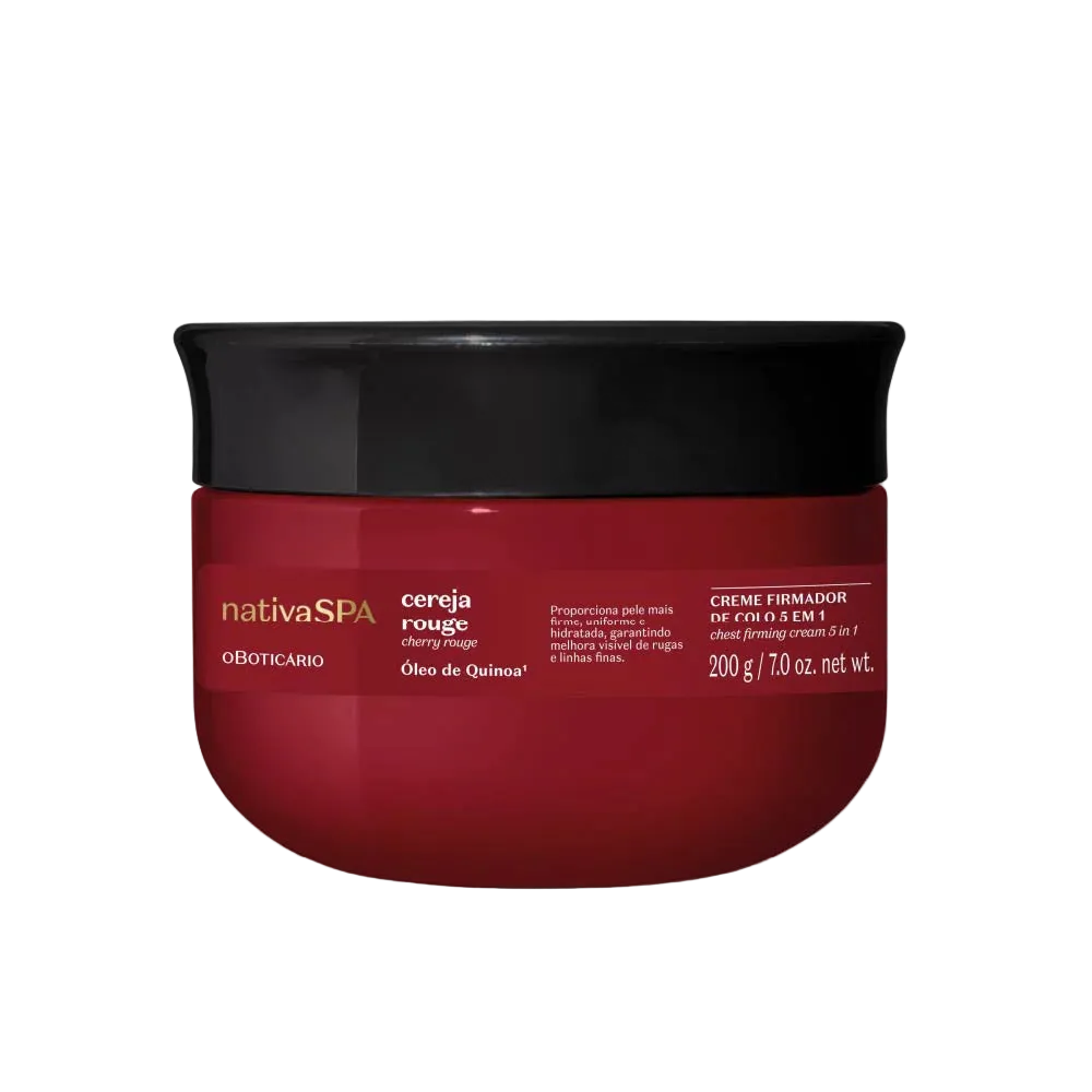Nativa SPA Creme Firmador Colo 5 em 1 Cereja Rouge 200g