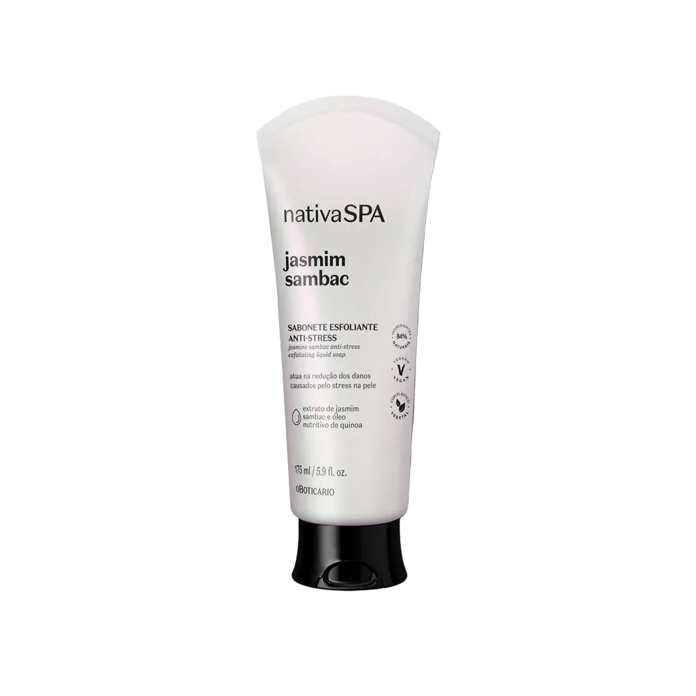 Nativa SPA Sabonete Líquido Corporal Esfoliante Jasmim Sambac 175ml