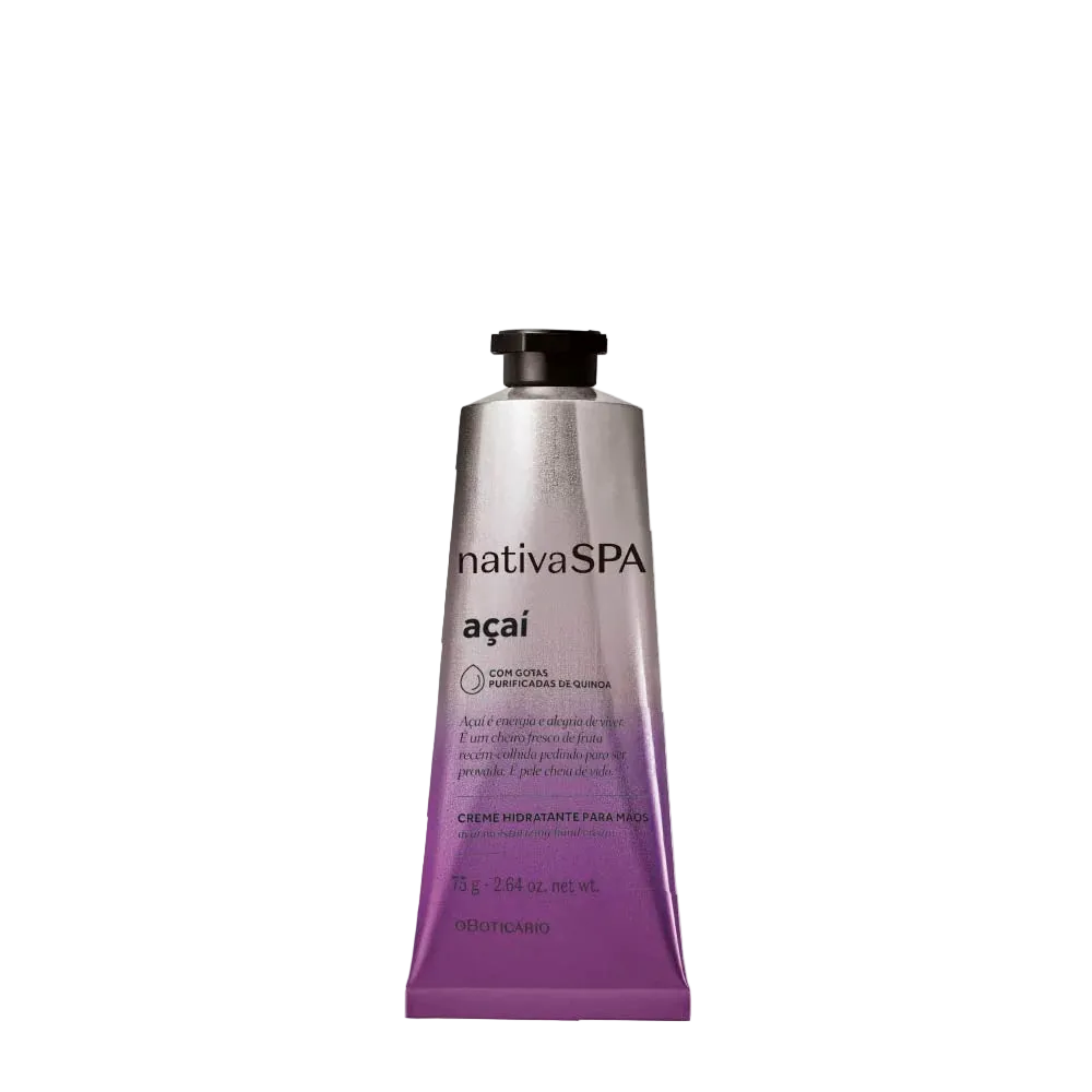 Nativa SPA Creme Hidratante Mãos Açaí 75g