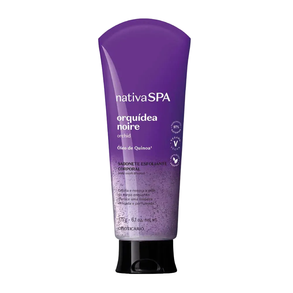 Nativa SPA Sabonete Esfoliante Corporal Orquídea Noire 175ml