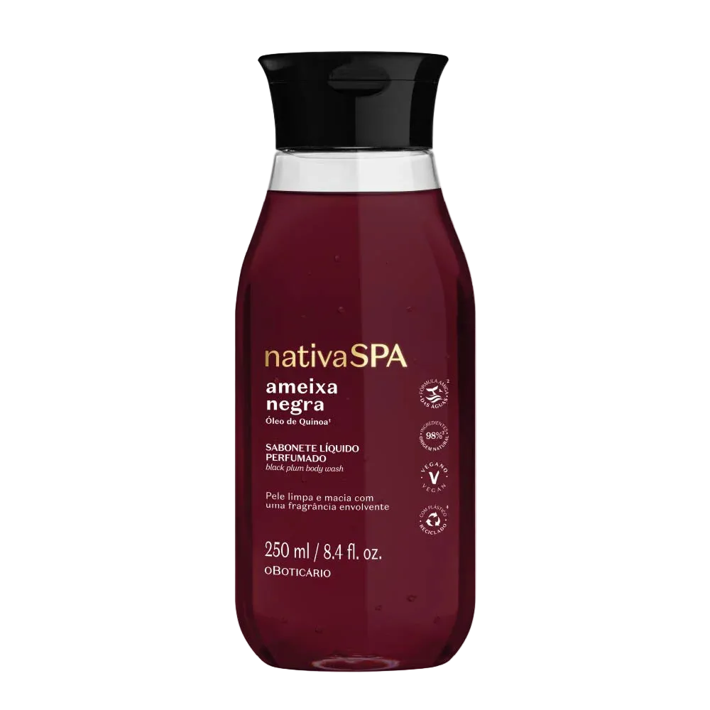 Nativa SPA Sabonete Líquido Perfumado Ameixa Negra 250ml