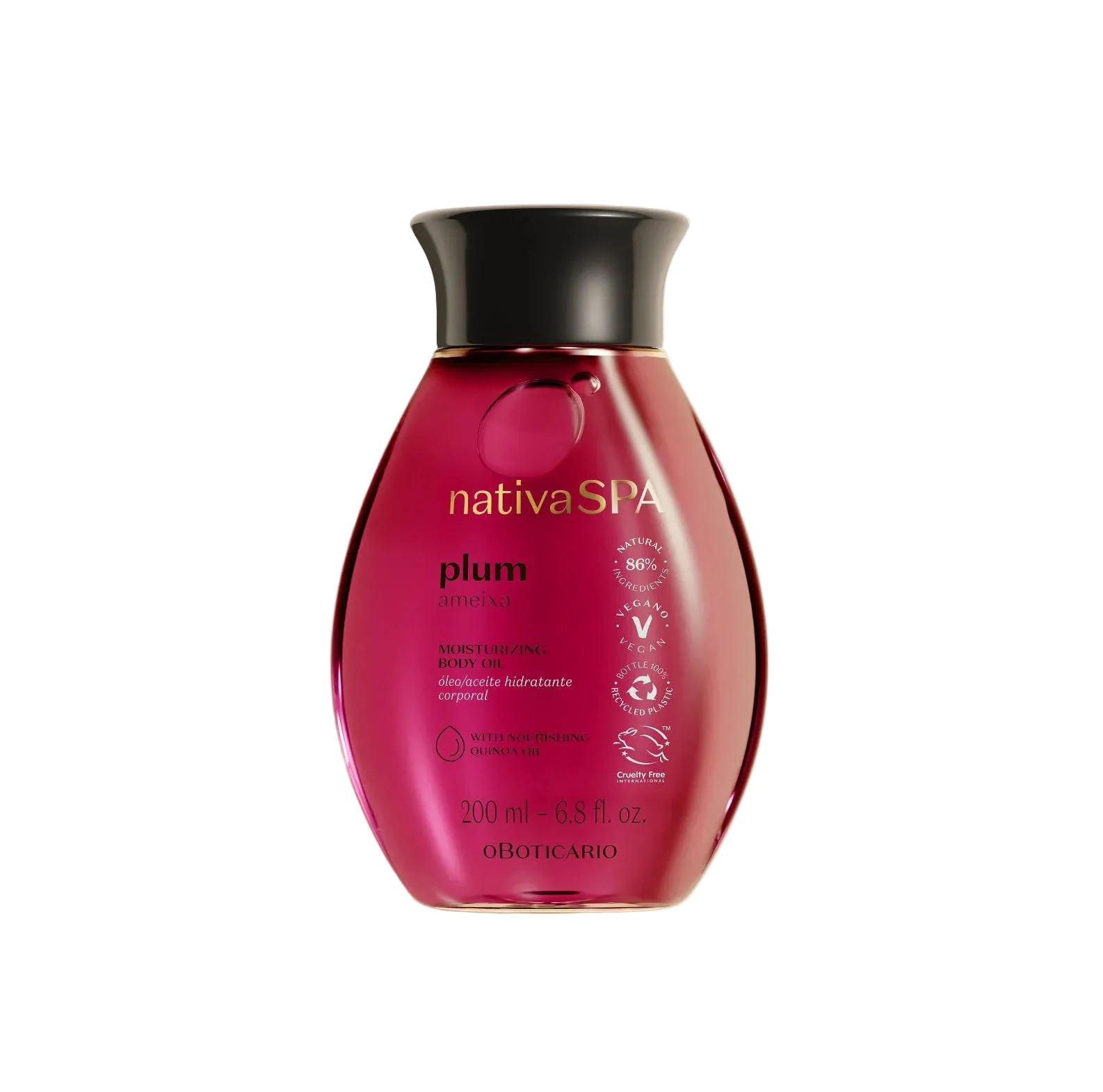 Nativa SPA Óleo Hidratante Corporal Ameixa 200ml