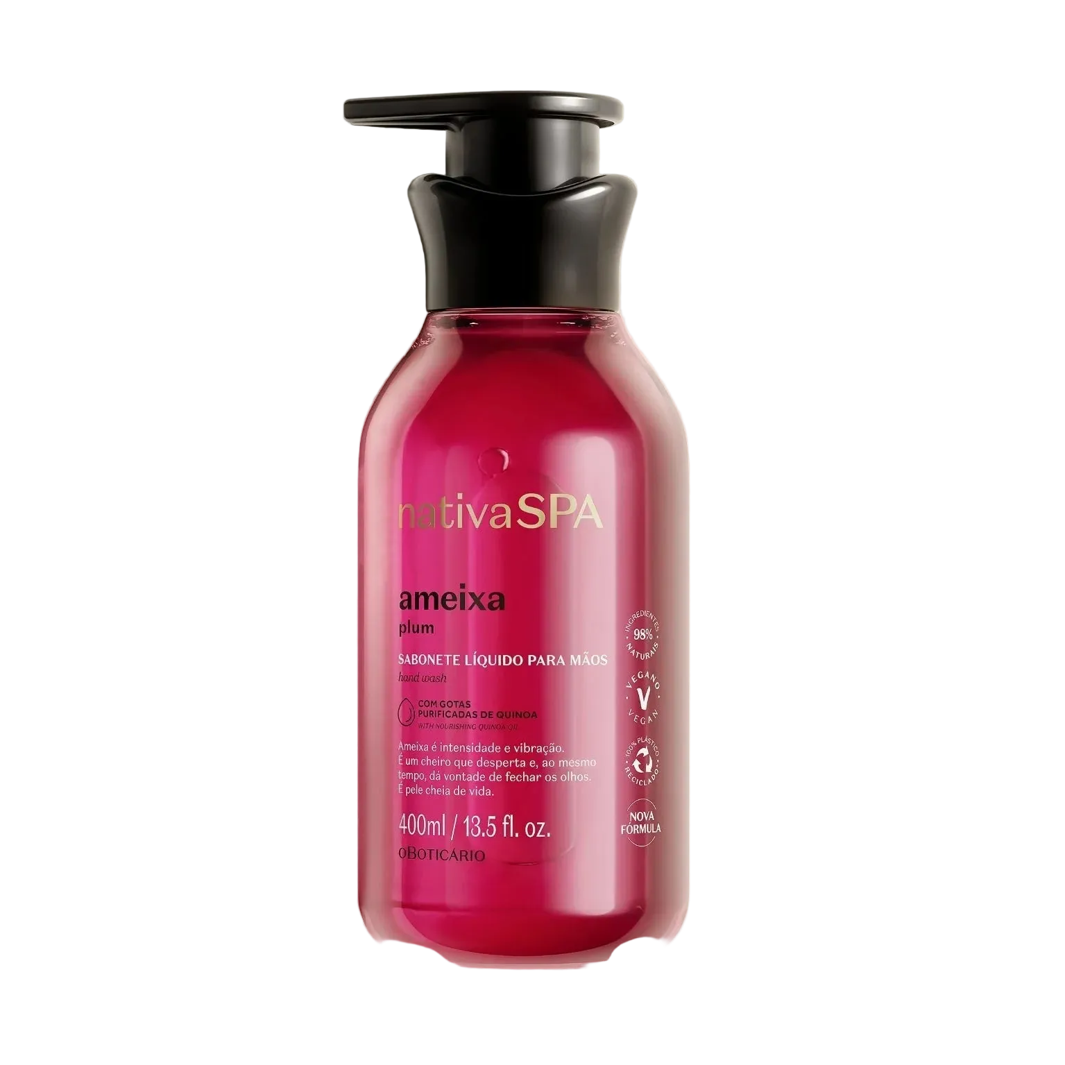 Nativa SPA Sabonete Líquido Mãos Ameixa 400ml
