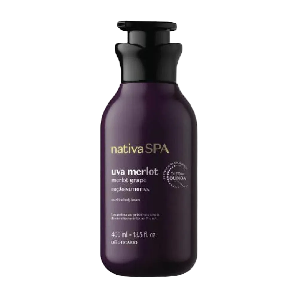 Nativa SPA Loção Hidratante Corporal Uva Merlot 400ml