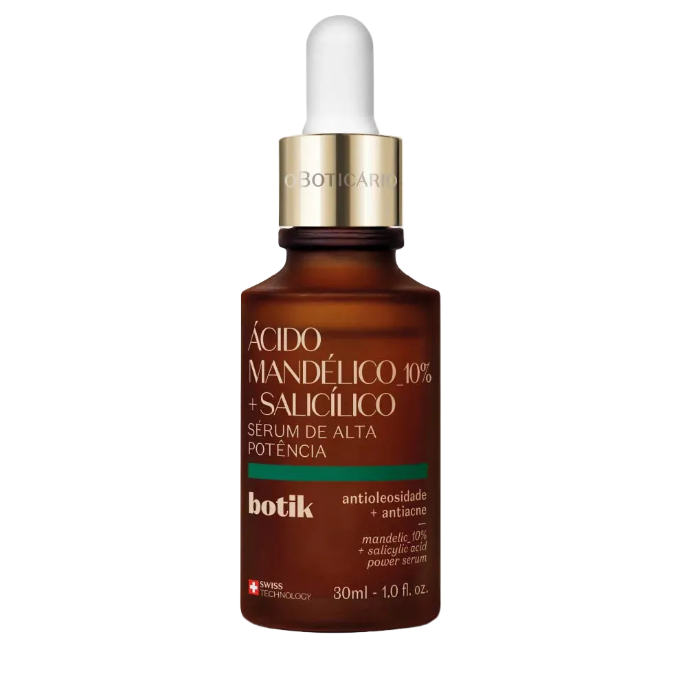 Botik Sérum Alta Potência Ácido Mandélico + Salicílico 30ml