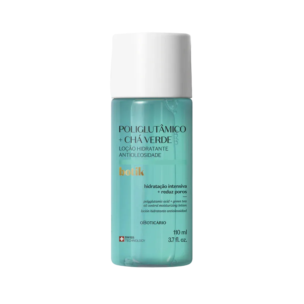 Botik Loção Hidratante Antioleosidade Ácido Poliglutâmico Facial 110ml