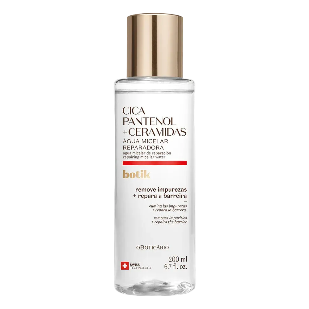 Botik Água Micelar Cica Pantenol + Ceramidas 200ml