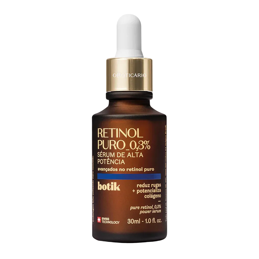 Botik Sérum Alta Potência Retinol Puro 30ml