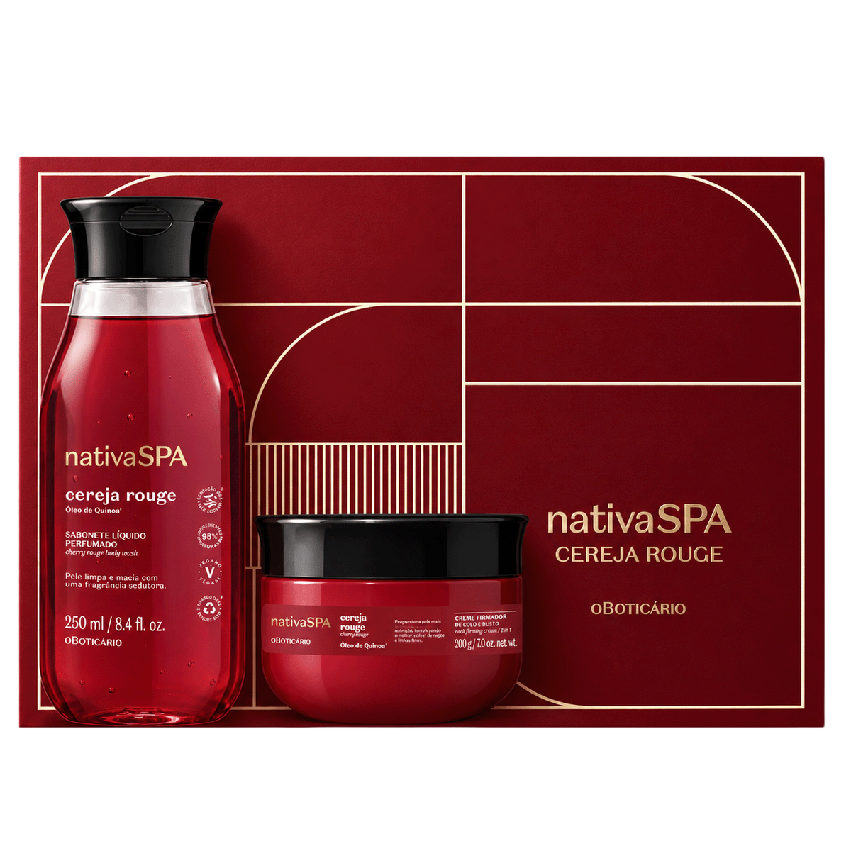 Nativa SPA Cereja Rouge (sabonete + creme firmador)