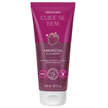 Sabonete Esfoliante Corporal Cuide-se Bem Amoruda 200ml