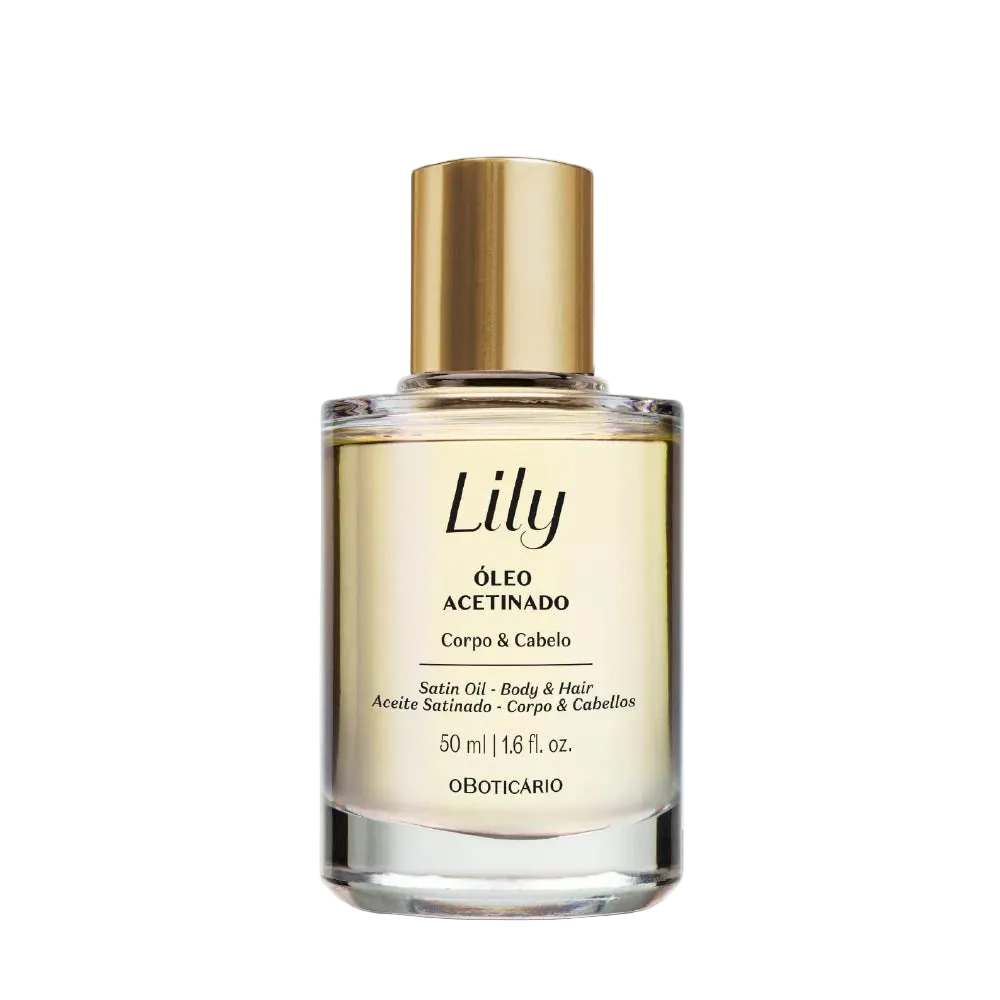Lily Óleo Prodigioso Acetinado Corpo e Cabelo 50ml