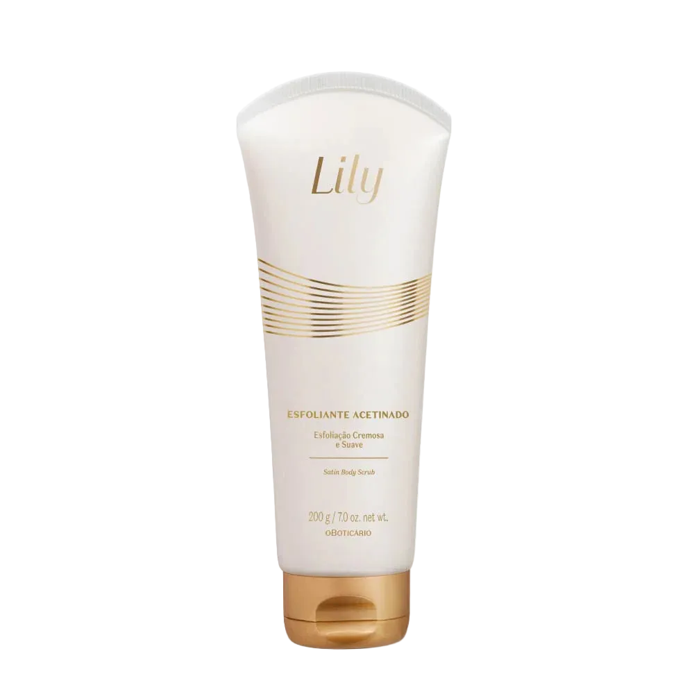 Lily Esfoliante Hidratante Corporal Acetinado 200g