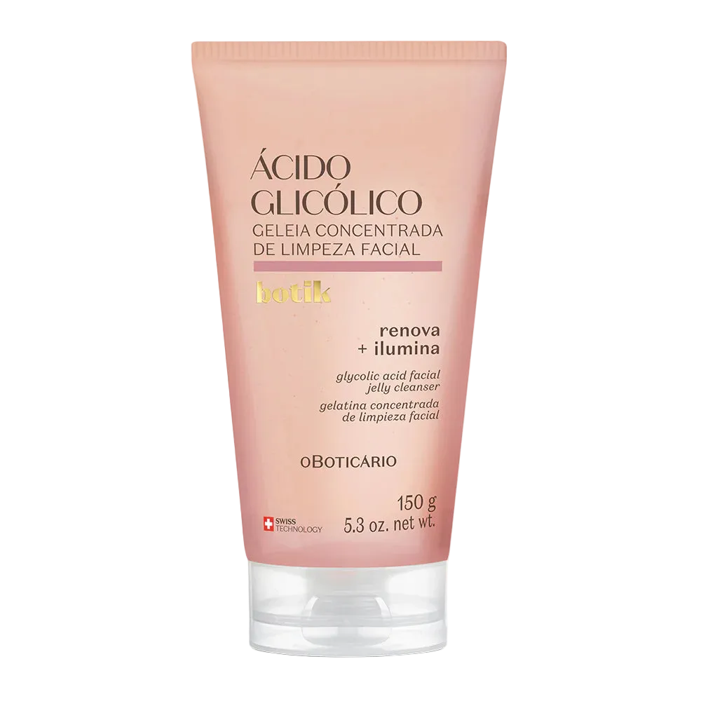 Botik Gel Concentrado de Limpeza Facial Ácido Glicólico 150g