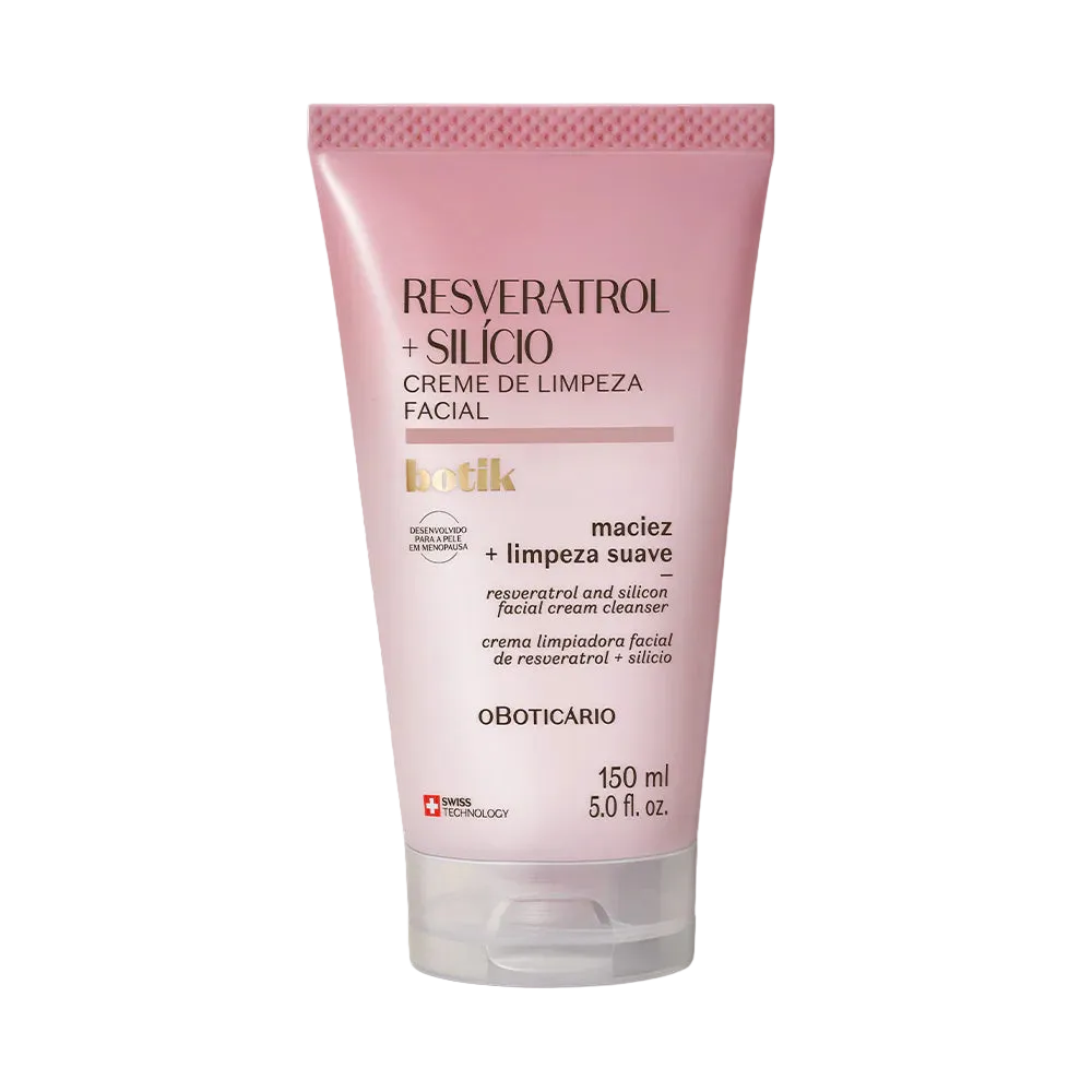 Botik Creme de Limpeza Facial Resveratrol + Silício 150ml