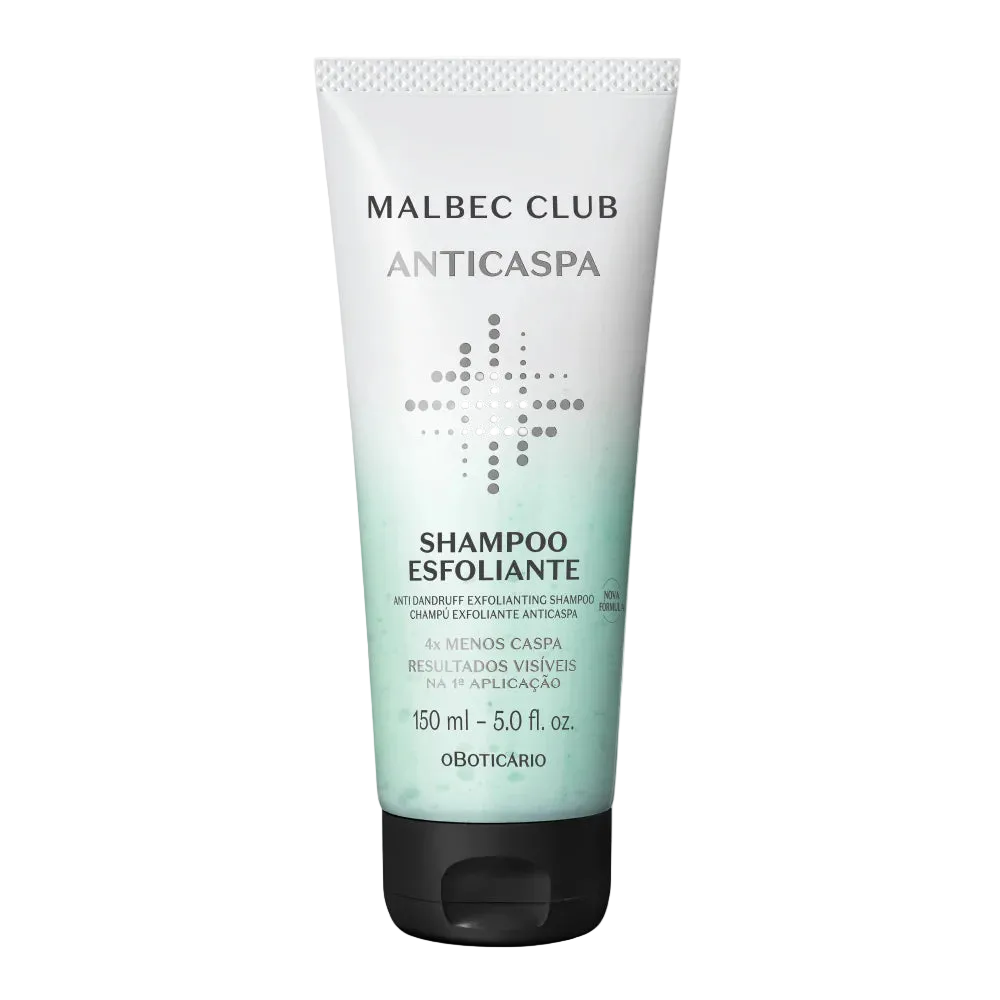 Malbec Champô Esfoliante Anticaspa 150ml