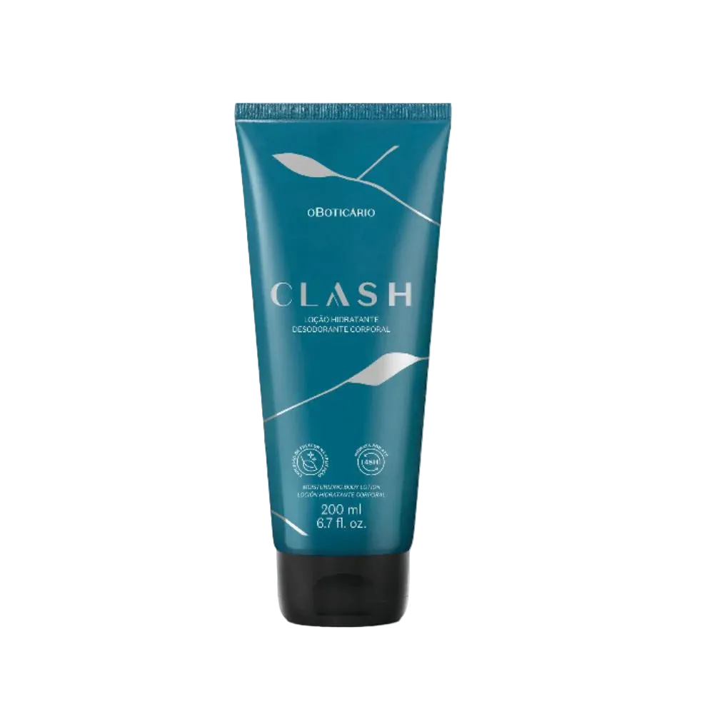 Clash Loção Hidratante Corporal 200ml