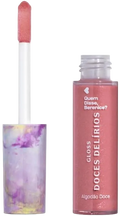 Gloss Labial Rosa Cuide-se Bem Algodão Doce Doces Delírios 10ml