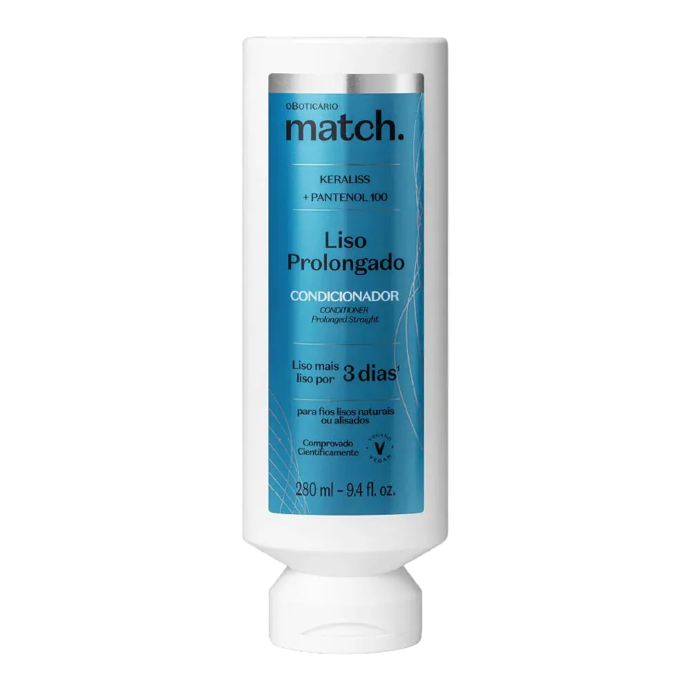 Match Condicionador Liso Prolongado 280ml