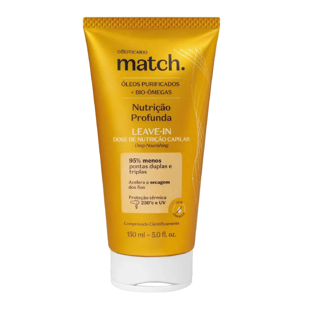 Match Leave In Nutrição Profunda 150ml