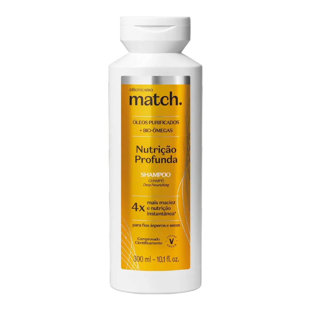 Match Champô Nutrição Profunda 300ml