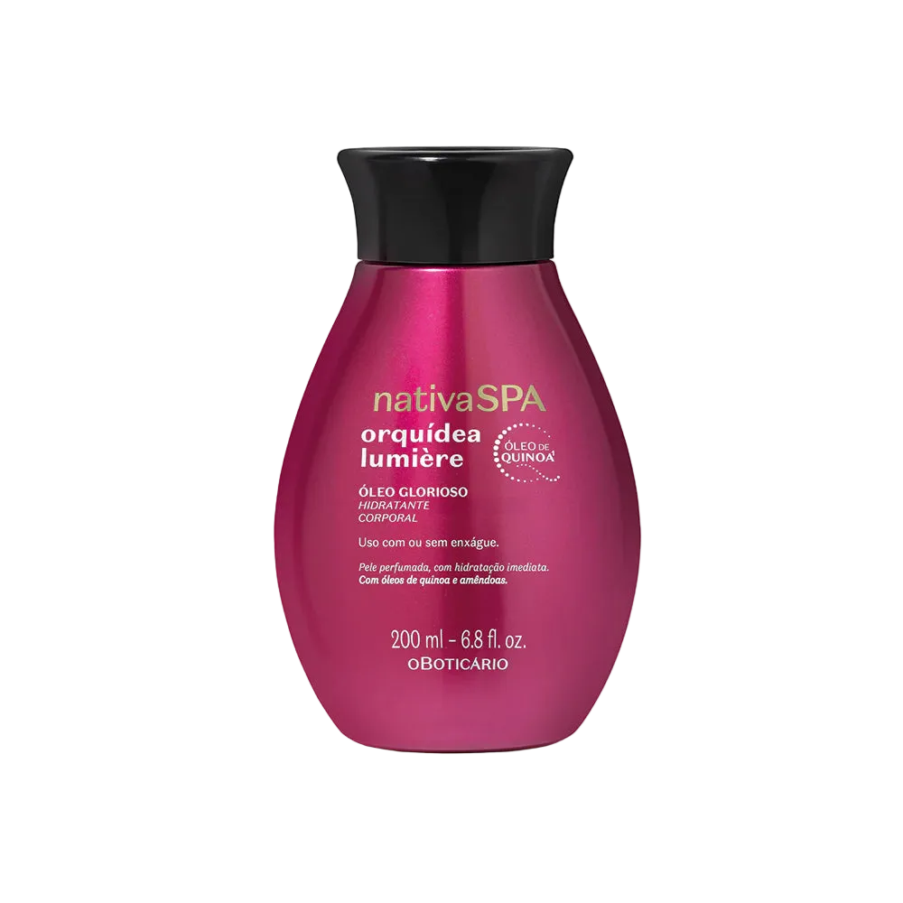 Óleo Glorioso de Banho Nativa SPA Orquídea Lumière 200ml