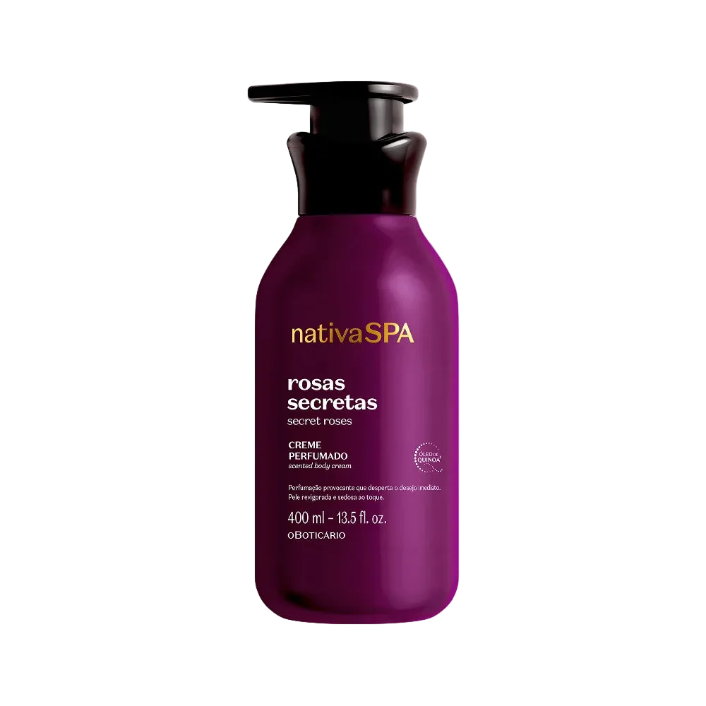 Loção Hidratante Corporal Nativa SPA Rosas Secretas, 400ml